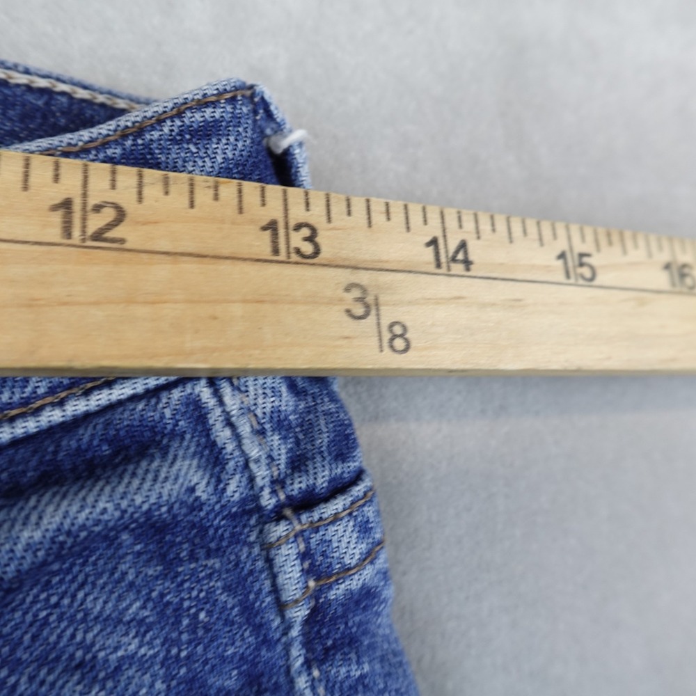 MOTHER Superior Jeans The Kick It Blue Denim Womens Size 25 - Picture 7 of 11